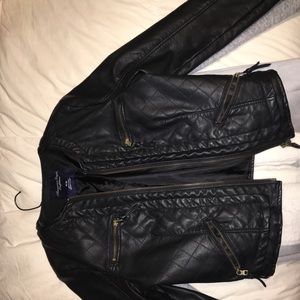 American Eagle Leather Jacket